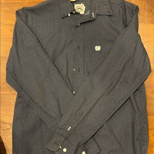 Boys Cinch Long-Sleeve Button Up, Size XL 14